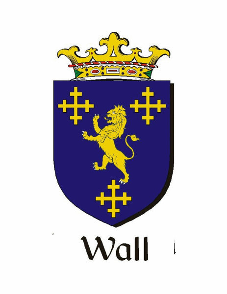 Wall Irish Dublin Coat of Arms Badge Decanter