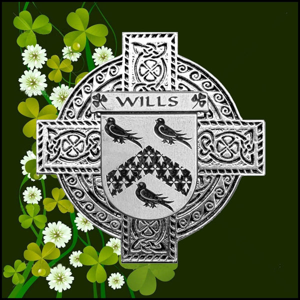Wills Irish Dublin Coat of Arms Badge Decanter