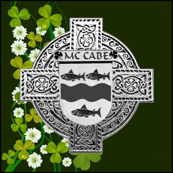 McCabe Irish Dublin Coat of Arms Badge Decanter