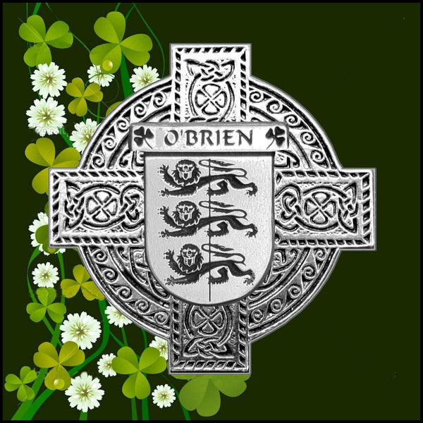 O'Brien Irish Dublin Coat of Arms Badge Decanter