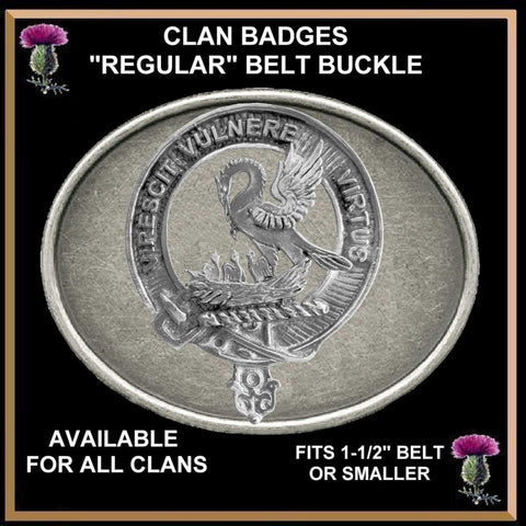 Stewart Clan Crest Regular Buckle