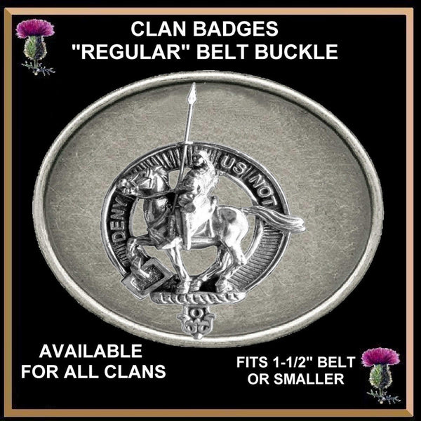 Thompson Clan Crest Regular Buckle