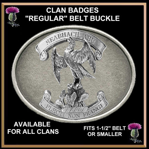 Clan Cian Clan Crest Regular Buckle