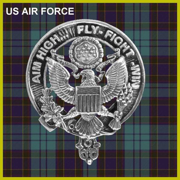 US Air Force Cian Clan Crest Regular Buckle
