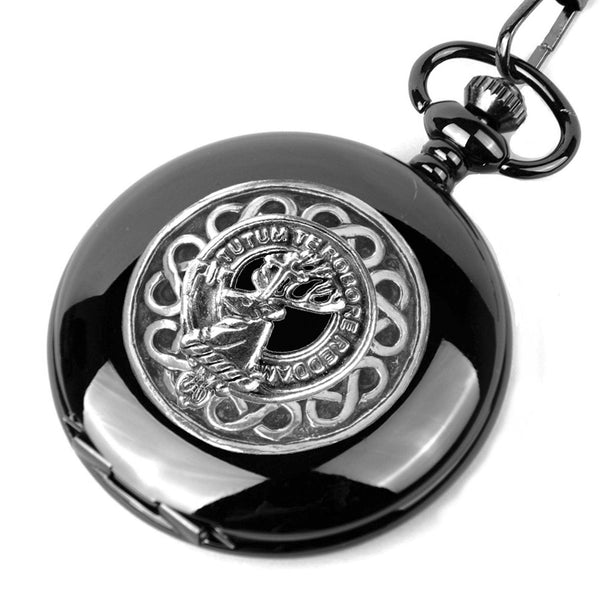 Crawford Scottish Clan Crest Pocket Watch