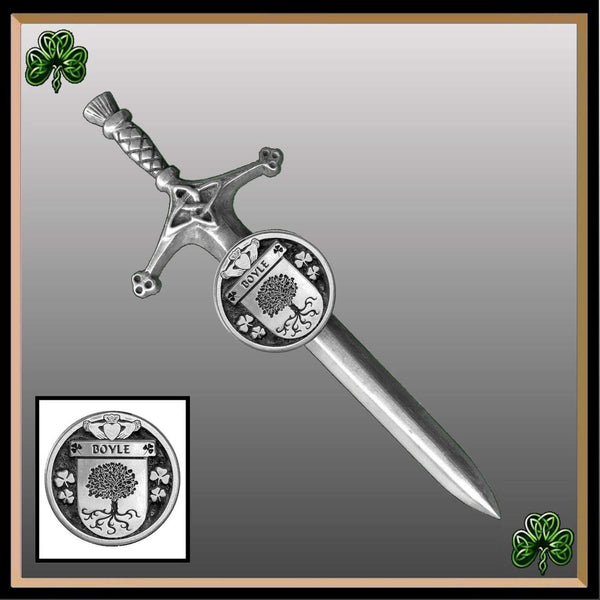 Boyle Irish Coat of Arms Disk Kilt Pin