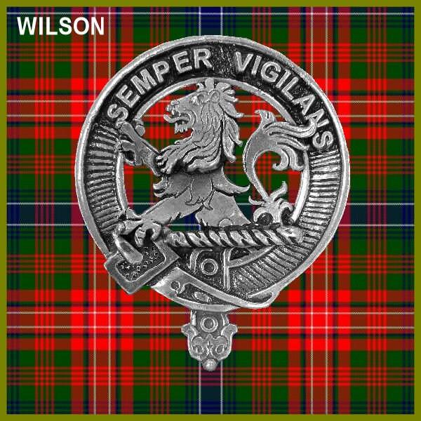Wilson  Lion  Clan Crest Scottish Cap Badge CB02