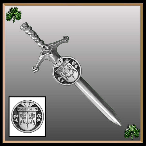 Carroll Irish Coat of Arms Disk Kilt Pin