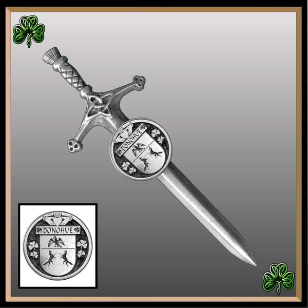 Donohue Irish Coat of Arms Disk Kilt Pin