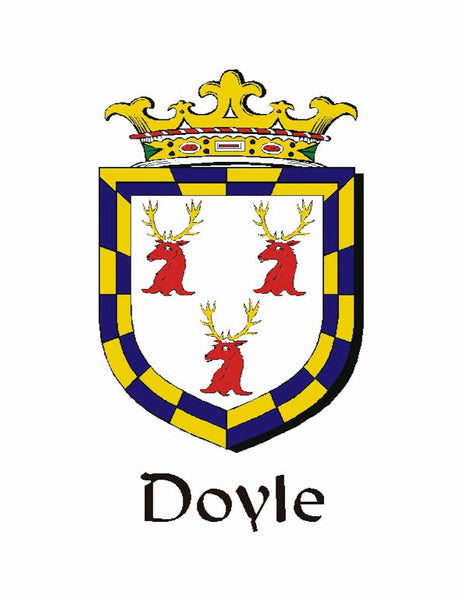 Doyle Irish Coat Of Arms Disk Sgian Dubh