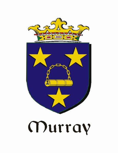 Murray Irish Coat of Arms Disk Kilt Pin