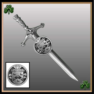 Robinson Irish Coat of Arms Disk Kilt Pin