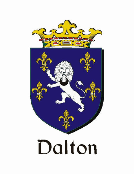 Dalton Irish Coat of Arms Celtic Cross Pendant ~ IP04