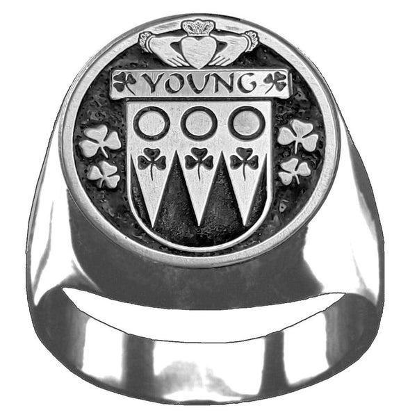 Young Irish Coat of Arms Gents Ring IC100