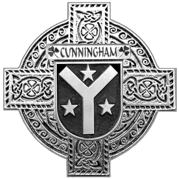 Cunningham Irish Coat Of Arms Badge Stainless Steel Tankard