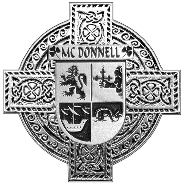 McDonnell Irish Coat Of Arms Badge Stainless Steel Tankard