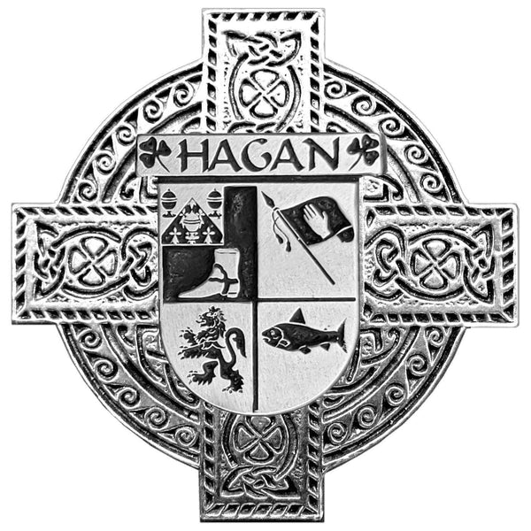 Hagan Irish Coat Of Arms Badge Stainless Steel Tankard