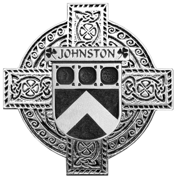 Johnston Irish Coat Of Arms Badge Stainless Steel Tankard