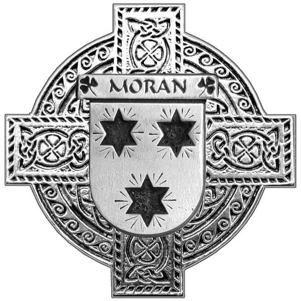 Moran Irish Coat Of Arms Badge Stainless Steel Tankard