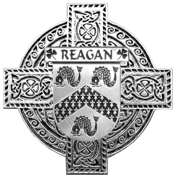 Regan Irish Coat Of Arms Badge Stainless Steel Tankard