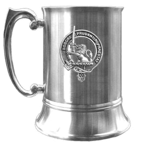 Young Scottish Clan Crest Badge Tankard