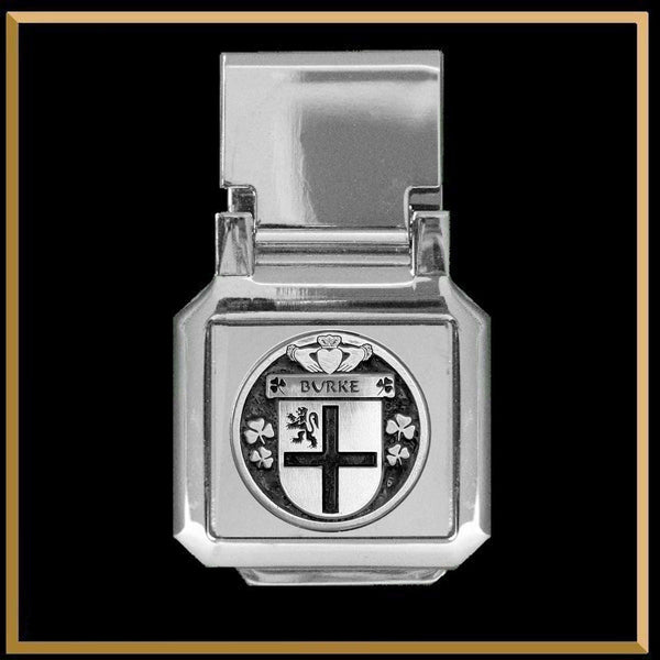 Burke Irish Coat of Arms Money Clip