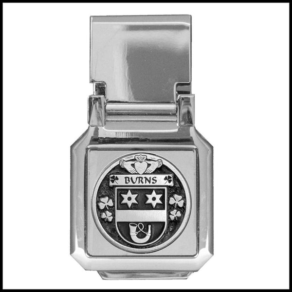 Burns Irish Coat of Arms Money Clip