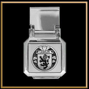 Lawlor Irish Coat of Arms Money Clip