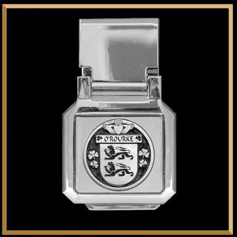 O'Rourke Coat of Arms Money Clip