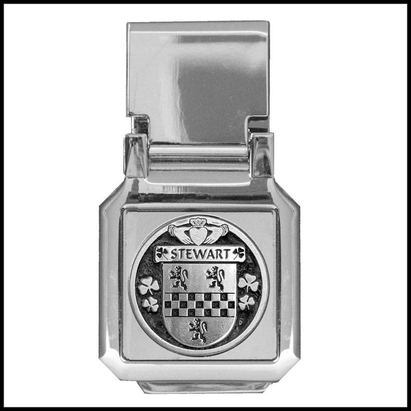 Stewart Coat of Arms Money Clip
