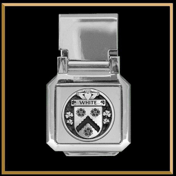 White Coat of Arms Money Clip