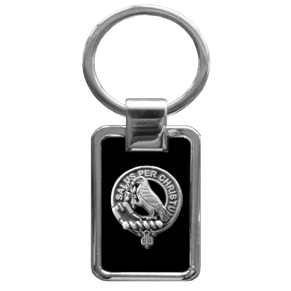 Abernethy Clan Black Stainless Key Ring