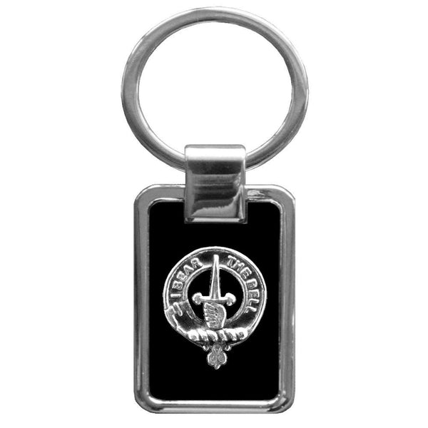 Bell Clan Black Stainless Key Ring