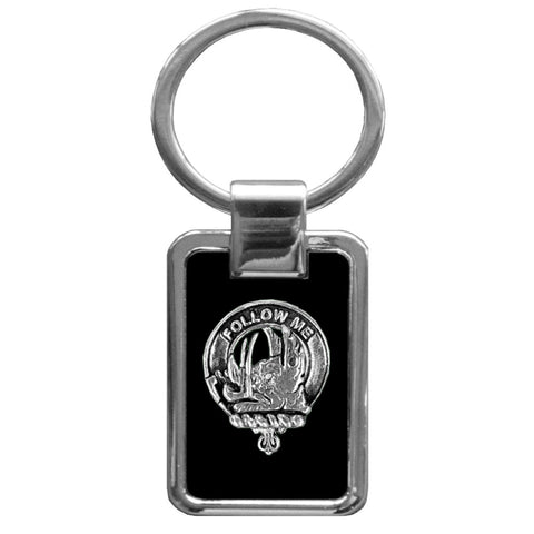 Campbell Breadalbane Clan Black Stainless Key Ring