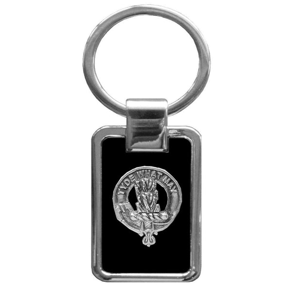 Haig Clan Black Stainless Key Ring