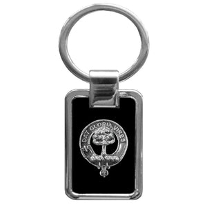 Hog Clan Black Stainless Key Ring