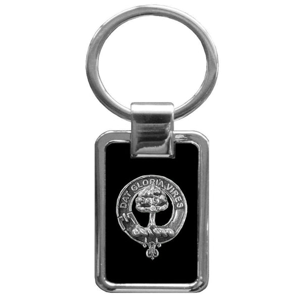 Hog Clan Black Stainless Key Ring