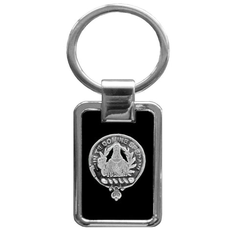 Lyon Clan Black Stainless Key Ring