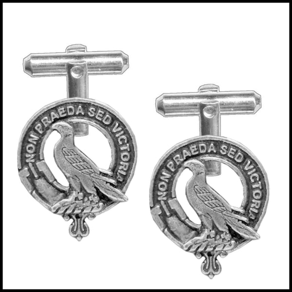 Chalmers Scottish Clan Crest Cufflinks