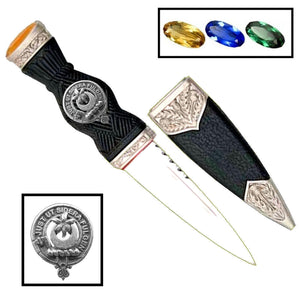 MacCall Clan Crest Sgian Dubh, Scottish Knife