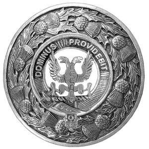 Boyle Clan Badge Scottish Plaid Brooch