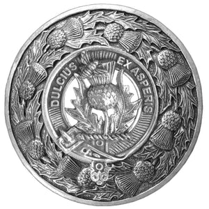 Ferguson Clan Badge Scottish Plaid Brooch
