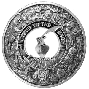 Orr Clan Badge Scottish Plaid Brooch