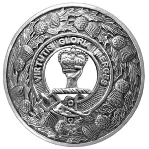 Roberston Clan Badge Scottish Plaid Brooch