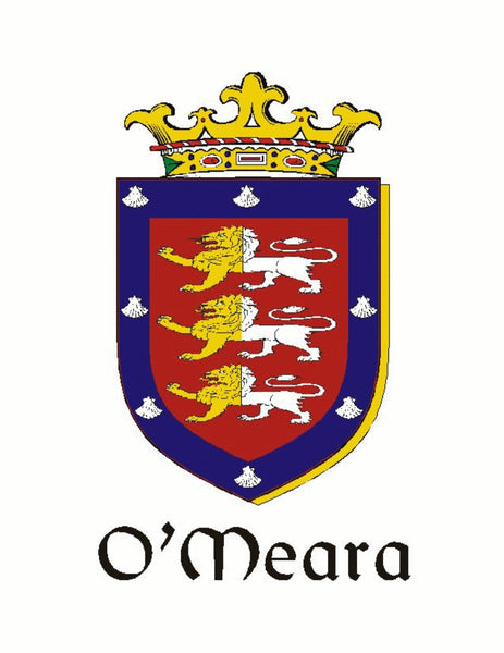 O'Marra Irish Coat of Arms Disk Pendant, Irish