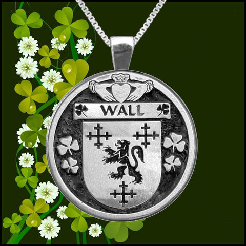 Wall Irish Coat of Arms Disk Pendant, Irish