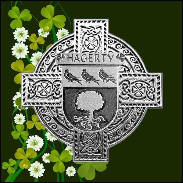 Hagerty Irish Dublin Coat of Arms Badge Decanter