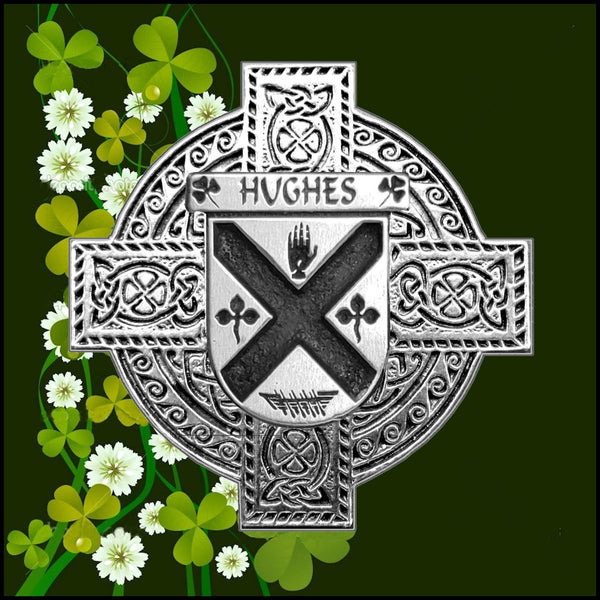 Hughes Irish Dublin Coat of Arms Badge Decanter