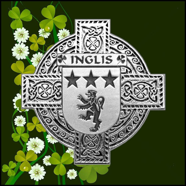Inglis Irish Dublin Coat of Arms Badge Decanter