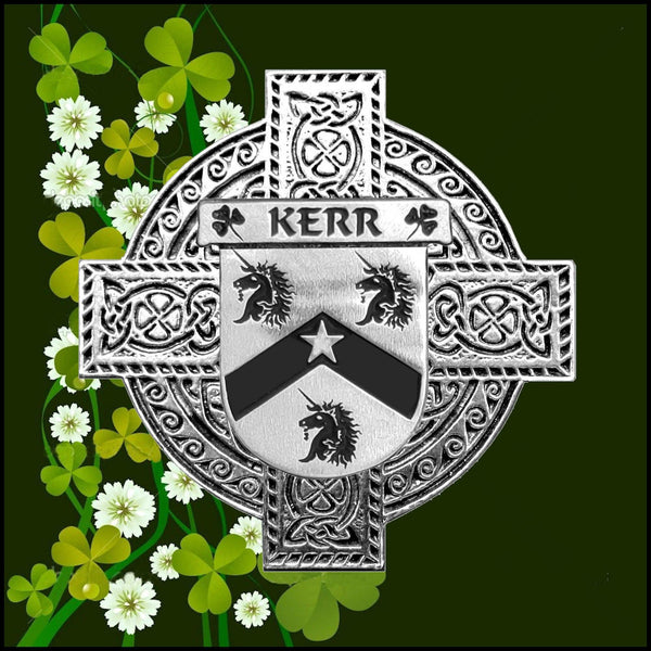 Kerr Irish Dublin Coat of Arms Badge Decanter